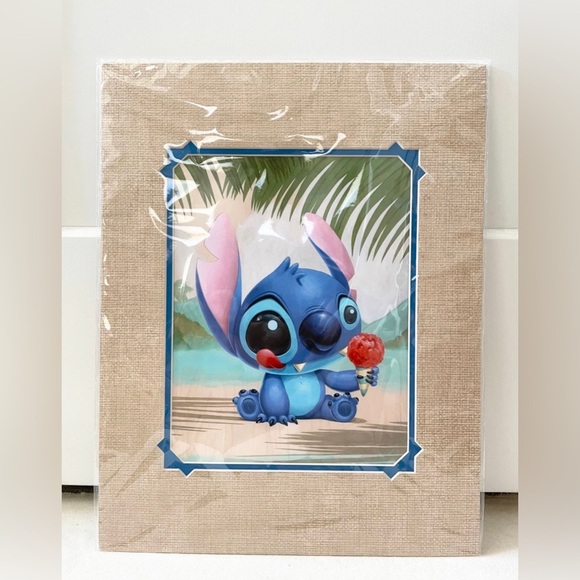 Print Disney Lilo Stitch ''ONO Hau'' Hawaii Deluxe by Kristin Tercek NWT - Picture 1 of 4